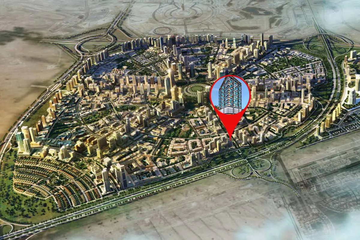Binghatti Lavender master plan