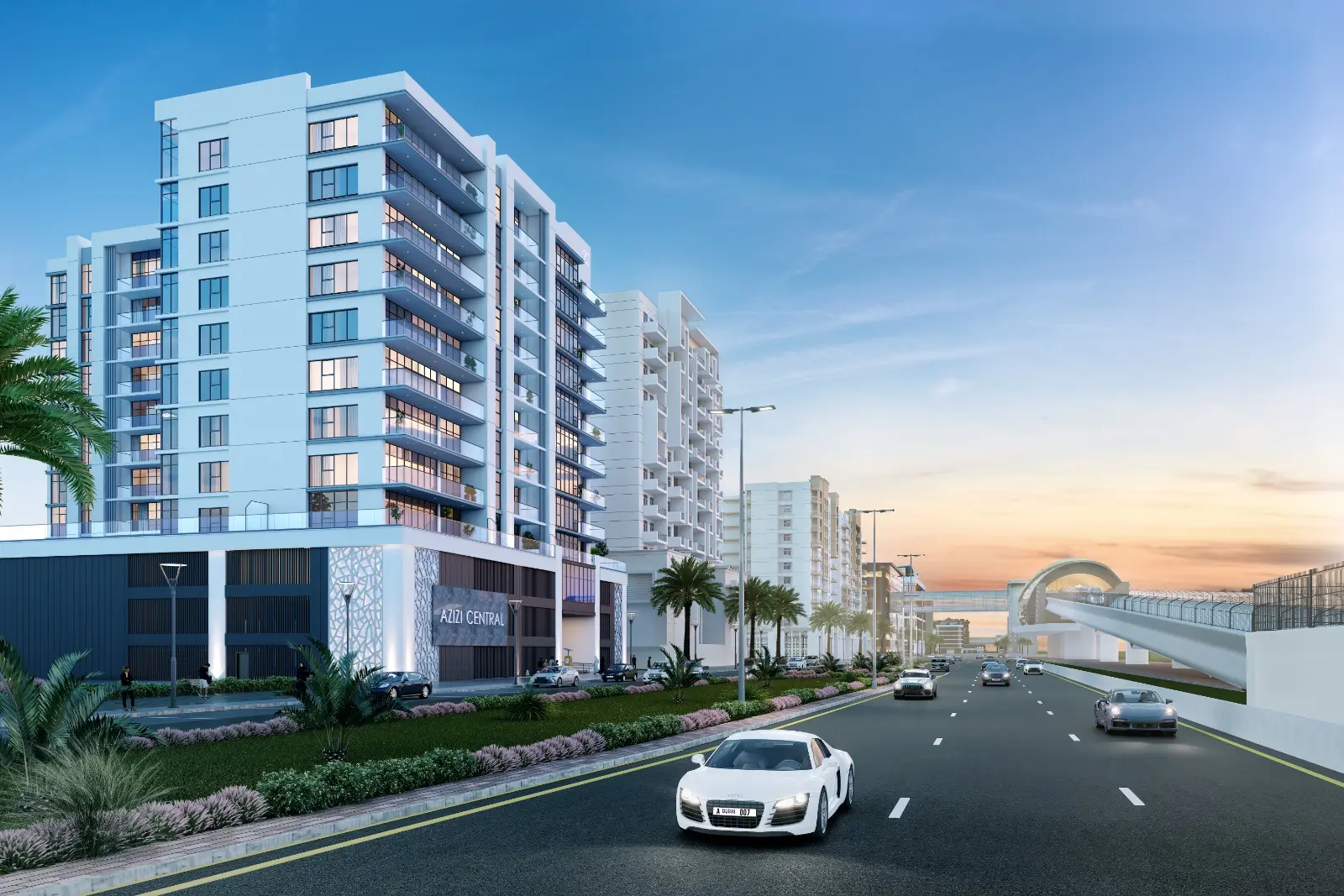 Azizi Central in Al Furjan by Azizi - Exterior Image 3