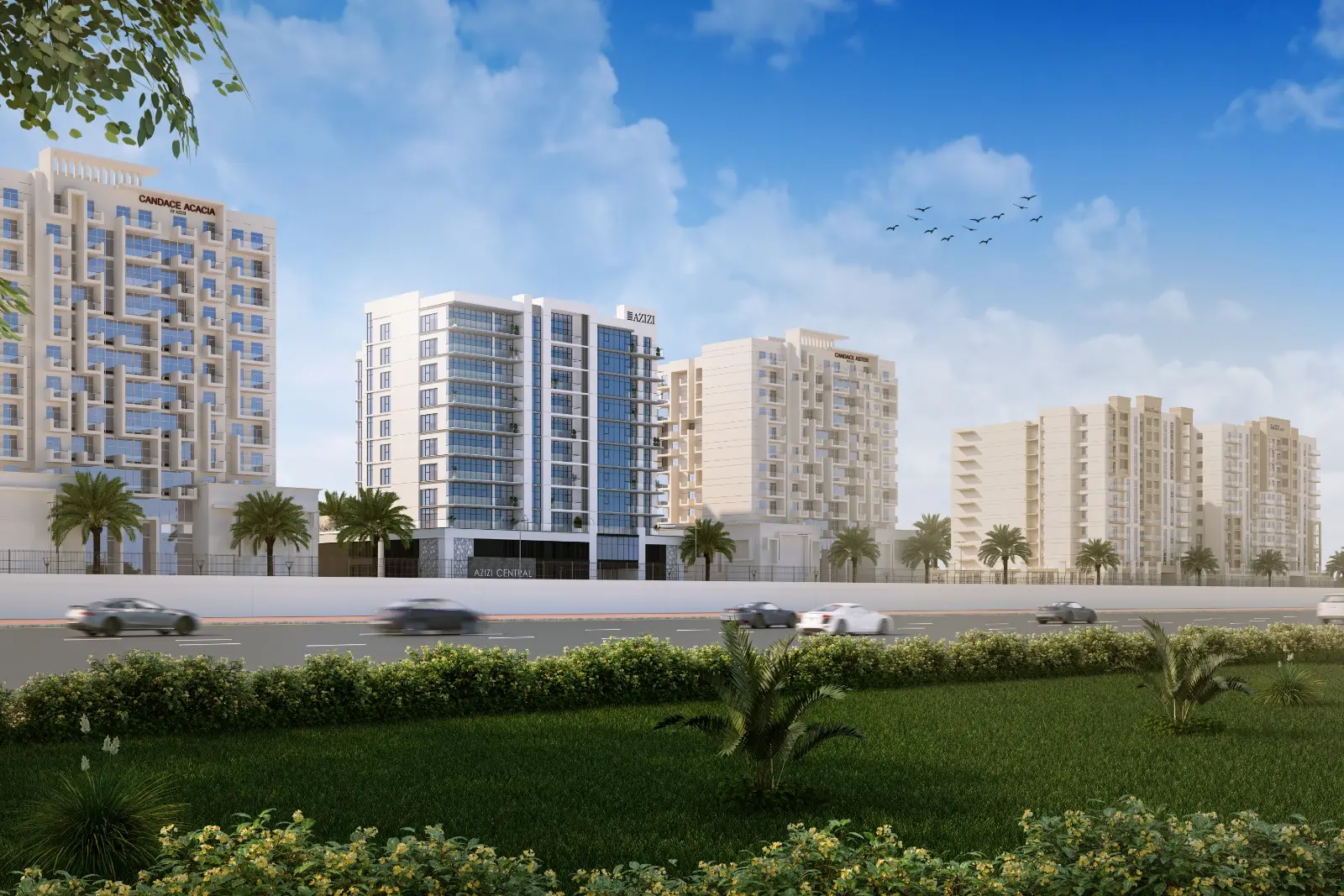 Azizi Central in Al Furjan by Azizi - Exterior Image 4