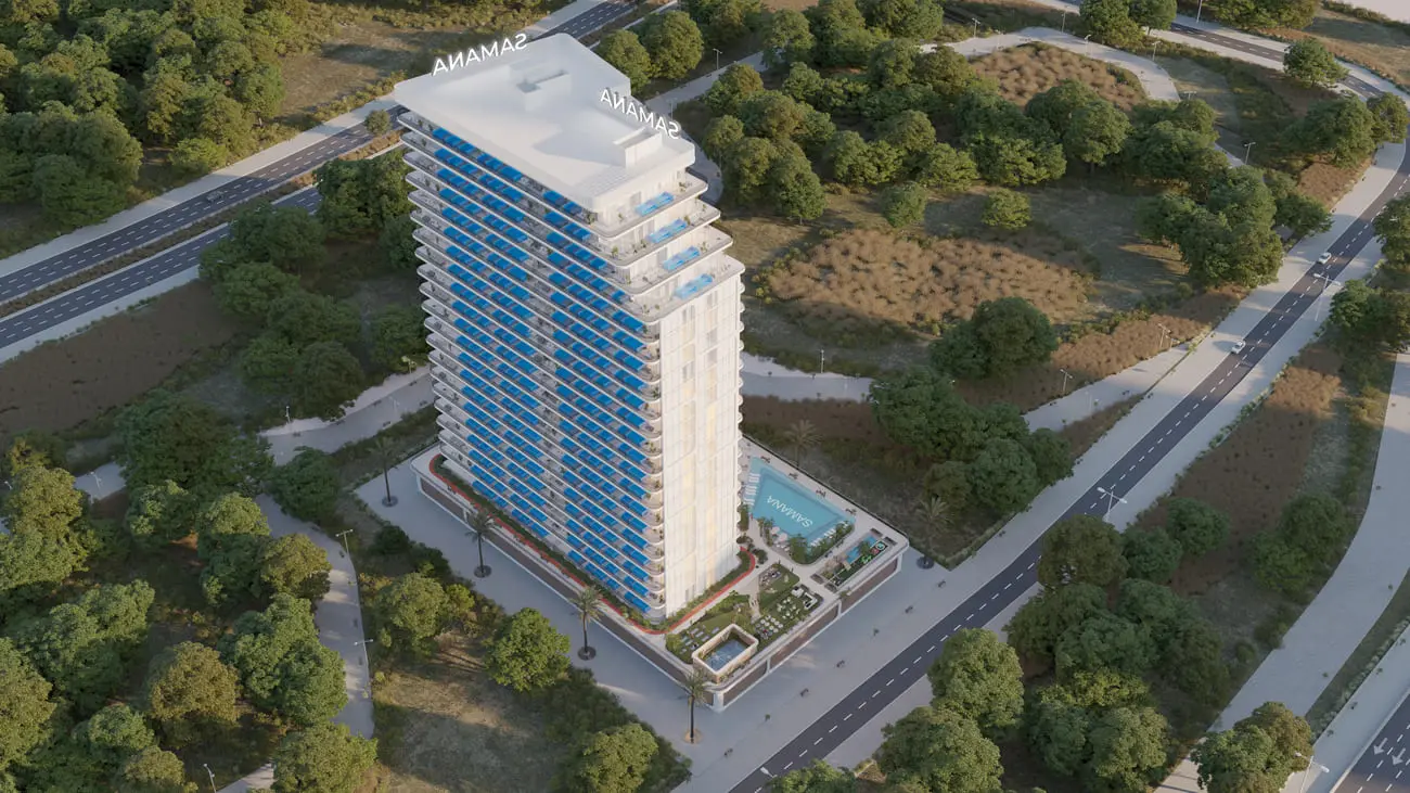 Samana Lake Views 2 in Dubai Production City by Samana - Exterior Image 4