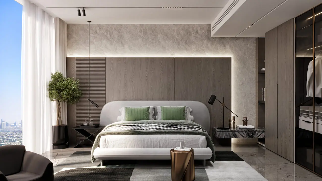 Samana Lake Views 2 in Dubai Production City by Samana - Interior Image 6