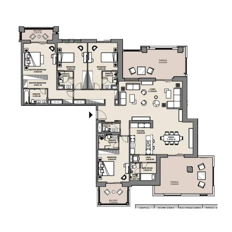4 bedroom