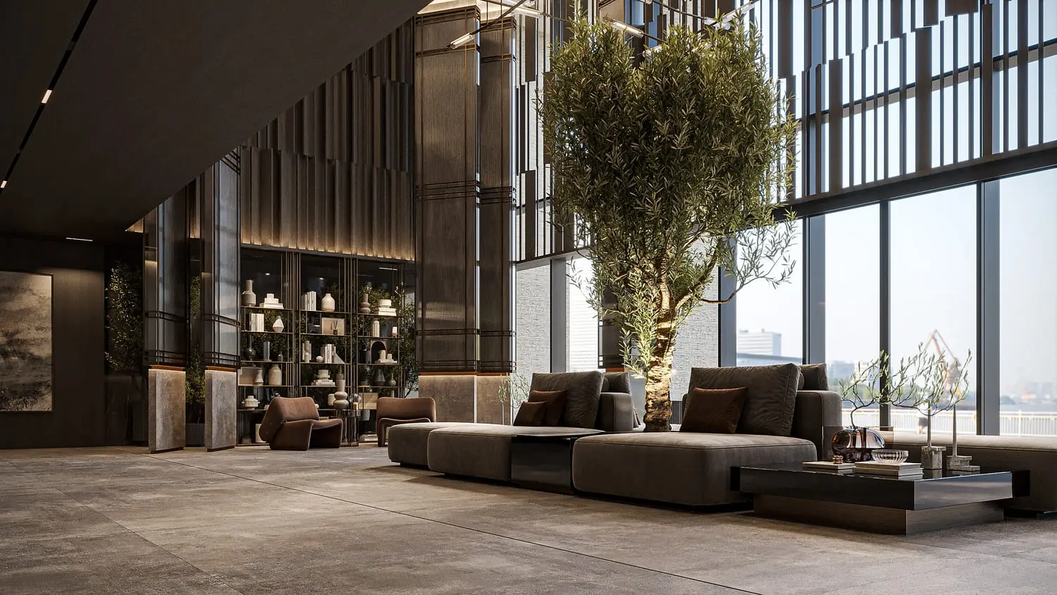 One Park Central in Jumeirah Village Circle (JVC) by Iman Developers - Lobby Image 2