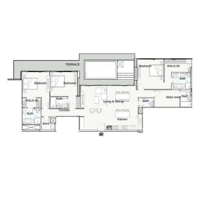 3 bedroom