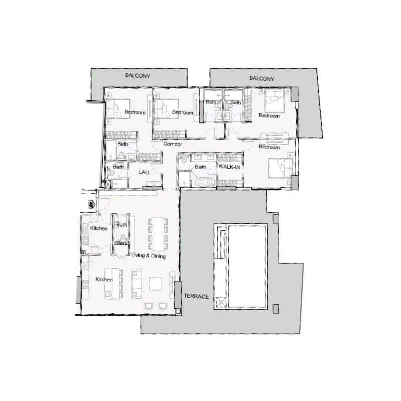 4 bedroom