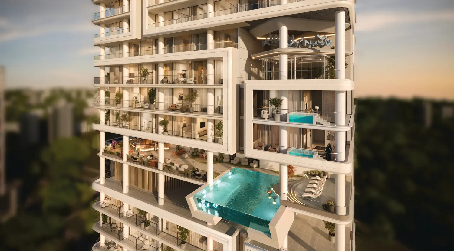 Allura in Jumeirah Village Circle (JVC) by Citi Developers - Exterior Image 2