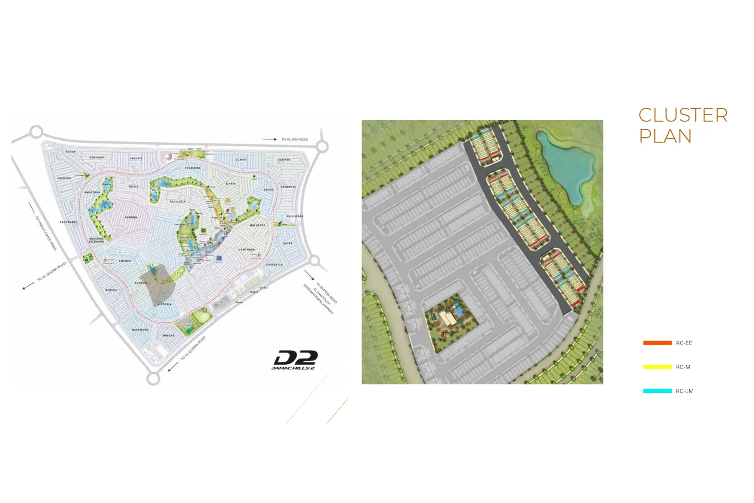 Damac Hills 2 - Avencia master plan