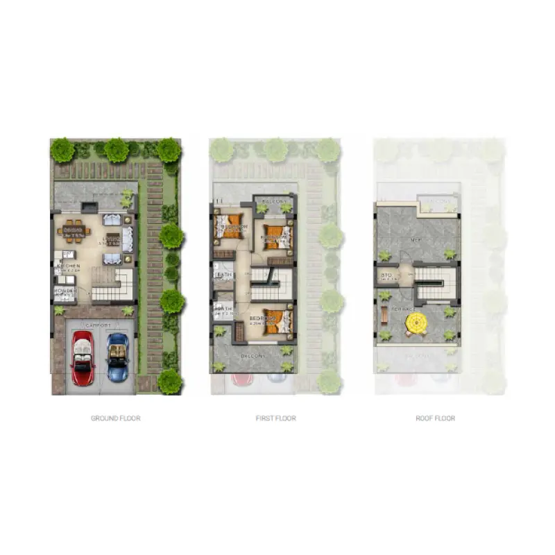 3 bedroom