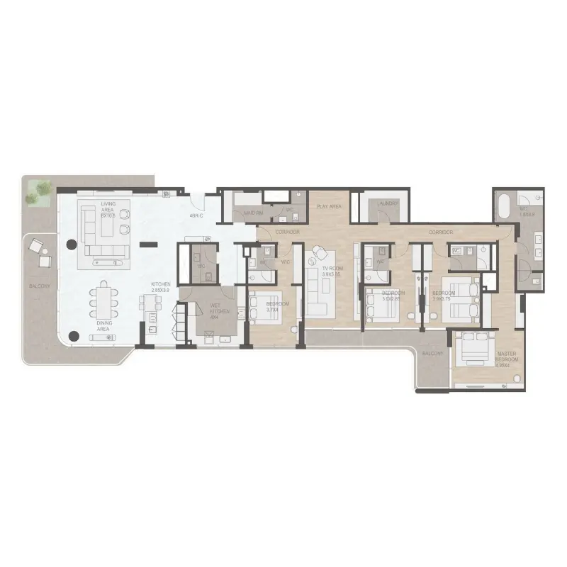 4 bedroom