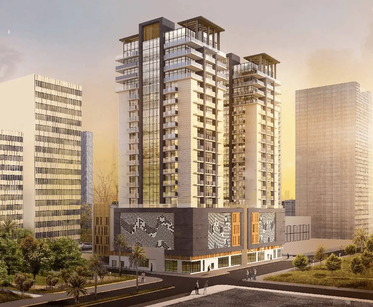 7 Park Central By Meteora in Jumeirah Village Circle (JVC) by Meteora Developers - Exterior Image 2