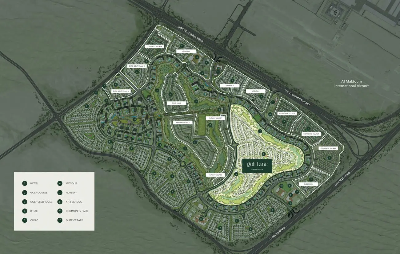 Golf Lane Master Plan