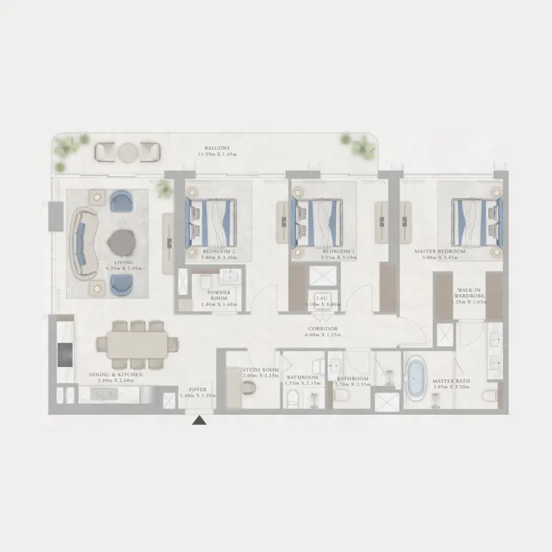 3 bedroom