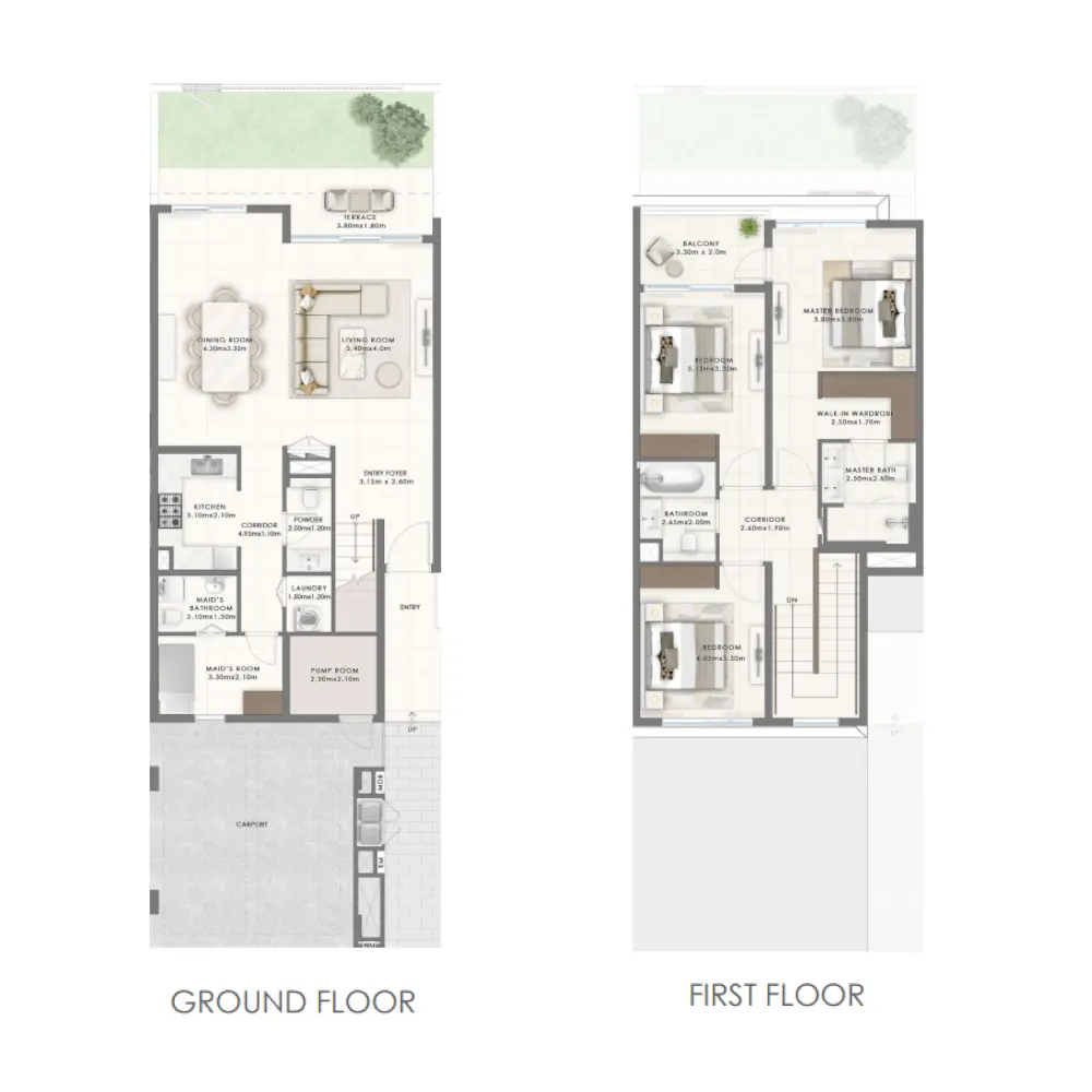 3 bedroom floor plan