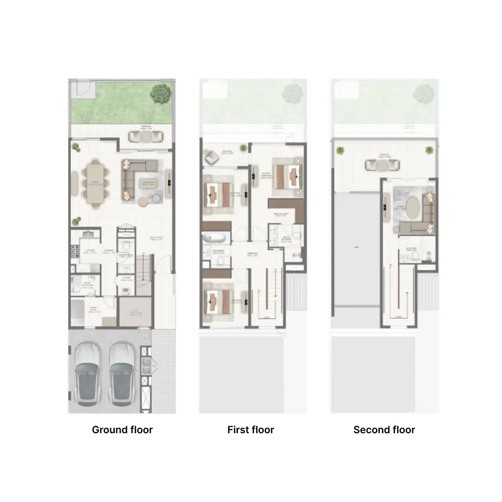 3 bedroom floor plan