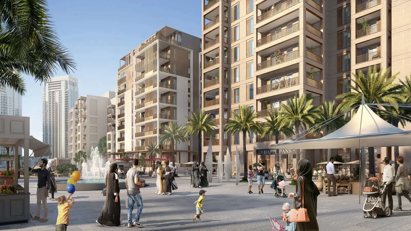 Creek Beach Orchid in Dubai Creek Harbour by EMAAR - Exterior Image 2