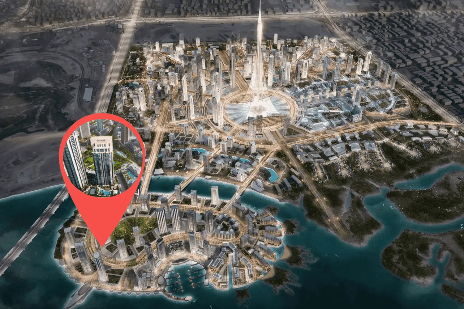 Creek Rise Tower 1 master plan