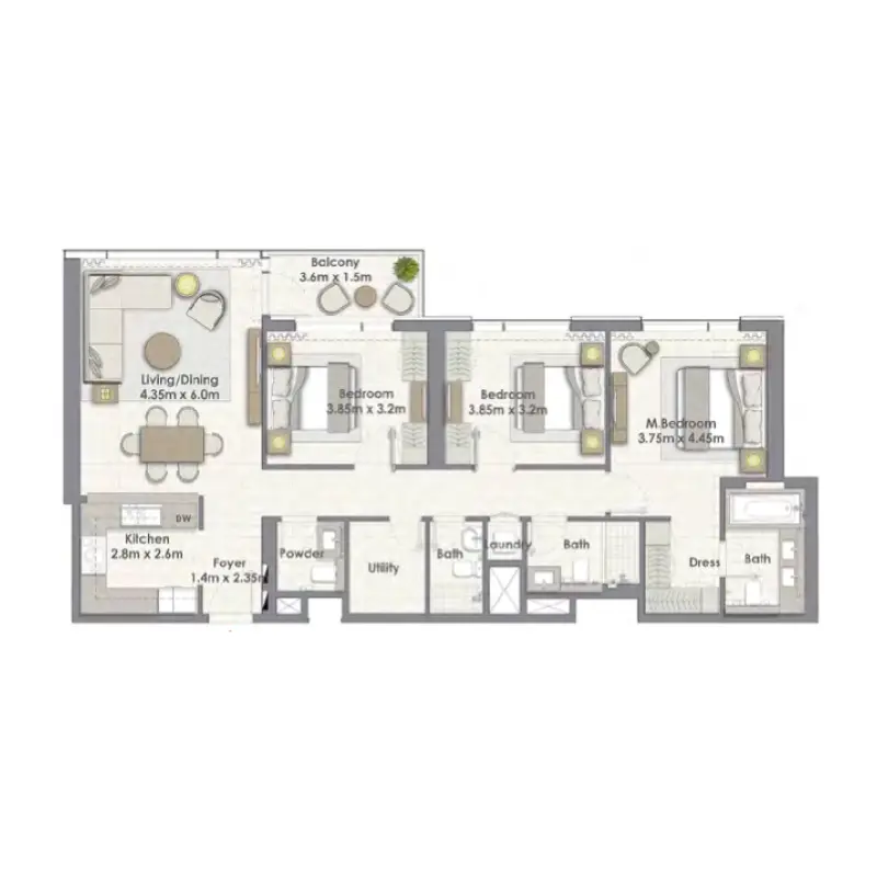 3 bedroom