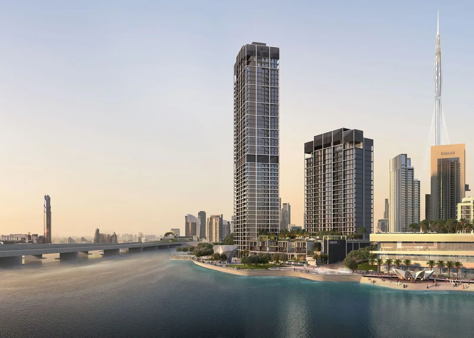 Creek Edge in Dubai Creek Harbour by EMAAR - Exterior Image 2