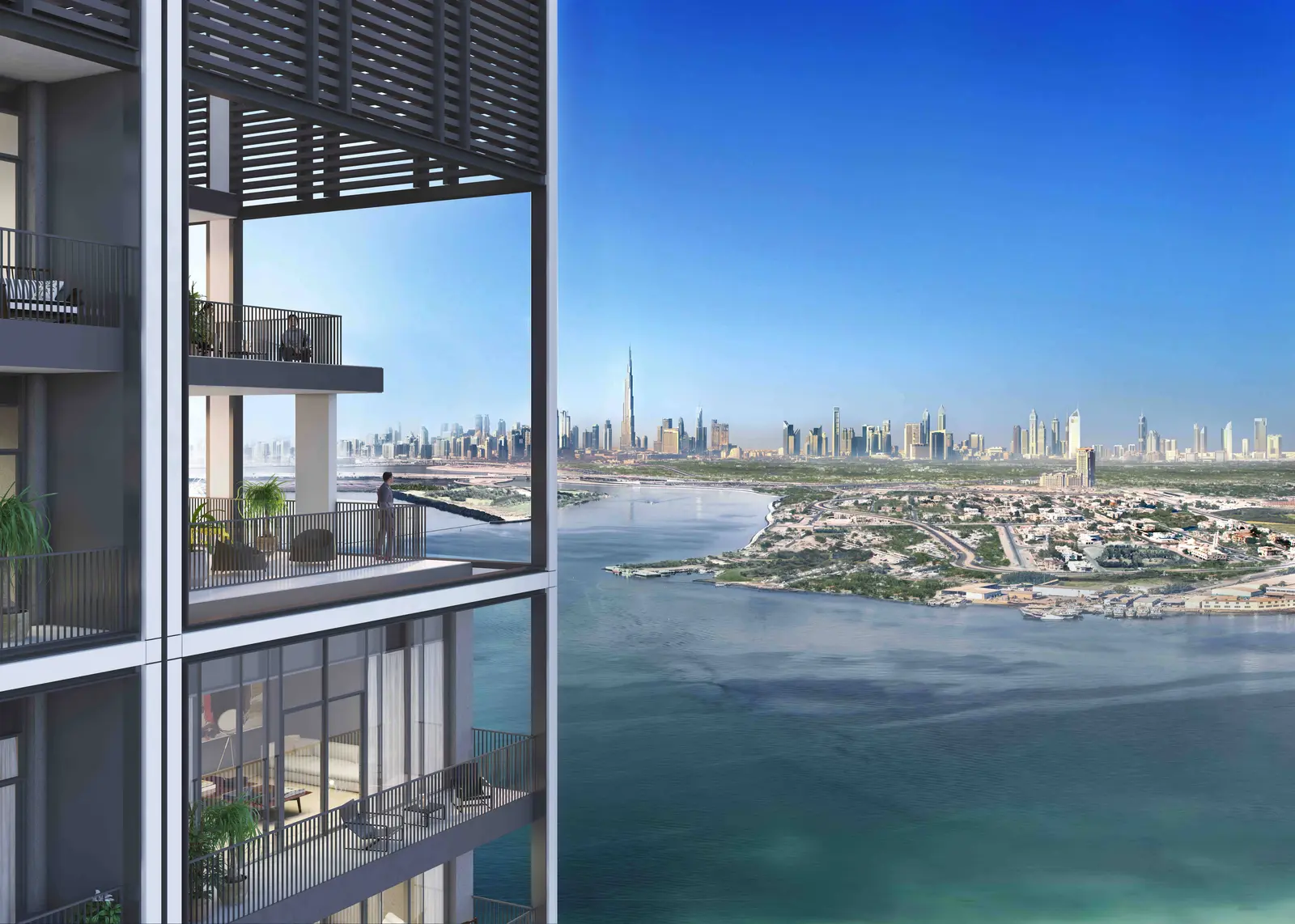 Creek Edge in Dubai Creek Harbour by EMAAR - Exterior Image 4