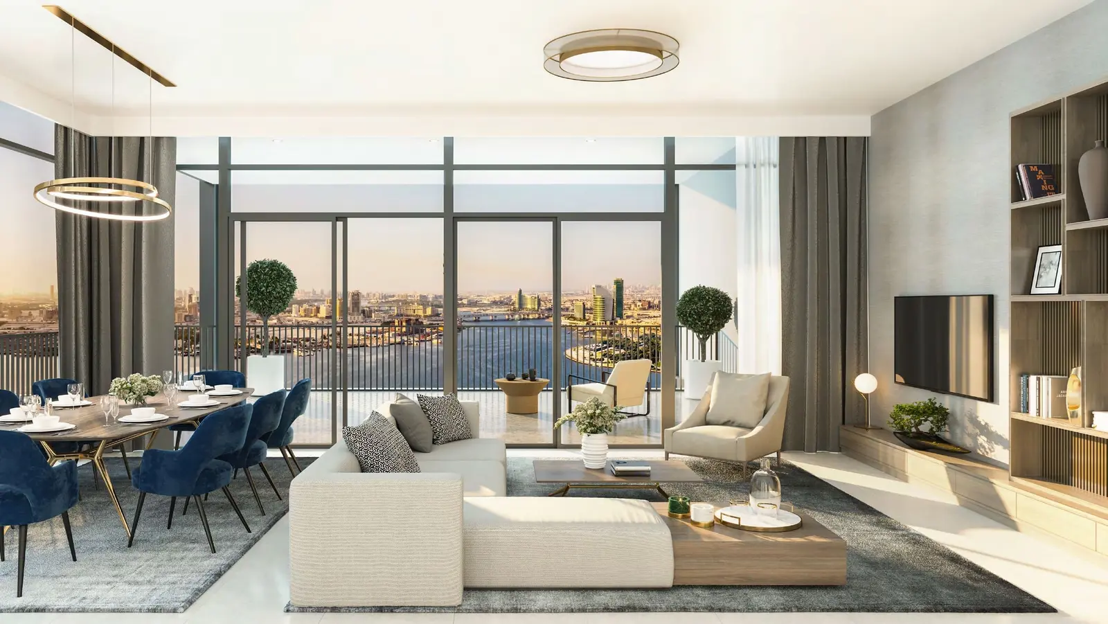 Creek Edge in Dubai Creek Harbour by EMAAR - Interior Image 2
