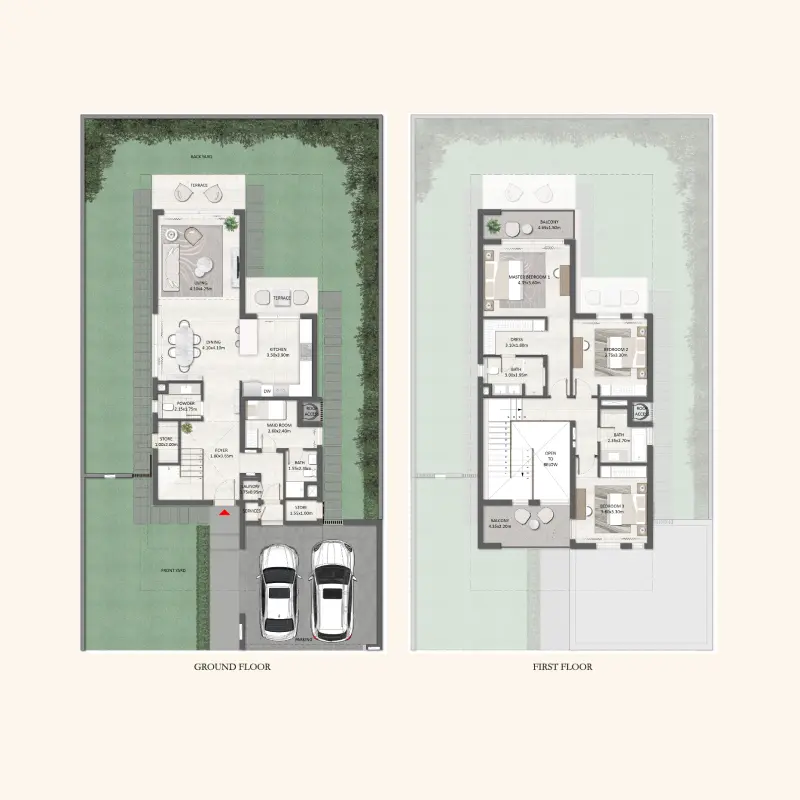 3 bedroom floor plan