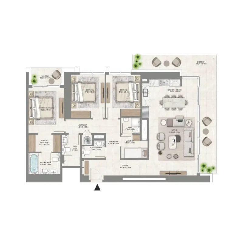 3 bedroom