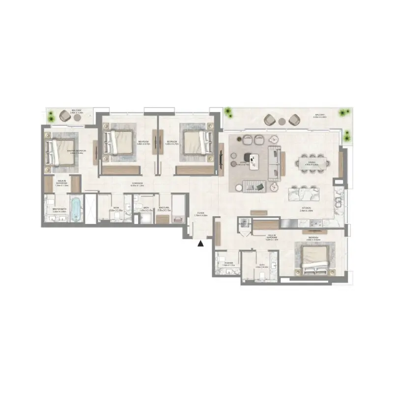 4 bedroom