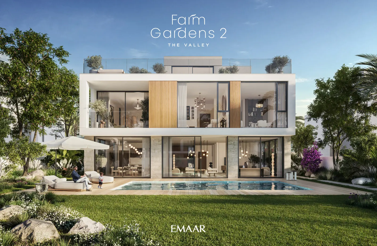 Farm Gardens Villas 2 in The Valley by EMAAR - Exterior Image 5