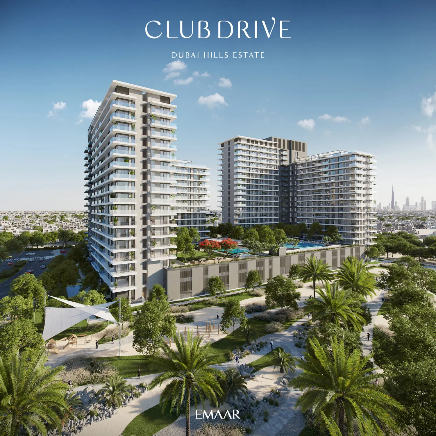 Club Drive in Dubai Hills by EMAAR - Exterior Image 2