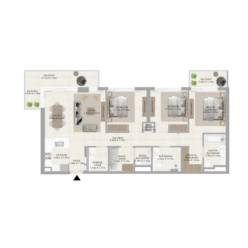 3 bedroom