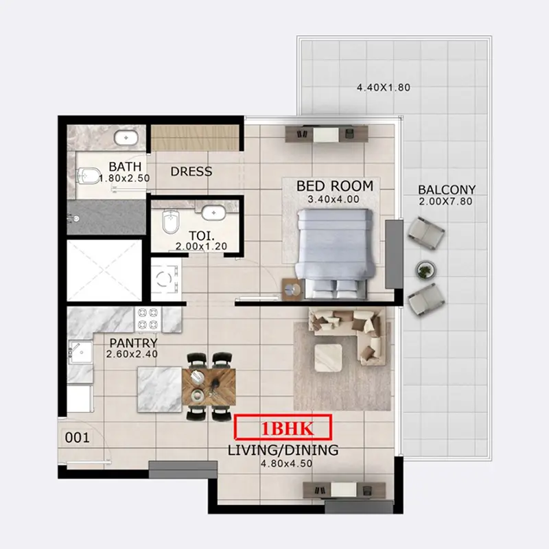 1 bedroom Apartments -  Arlington Park
