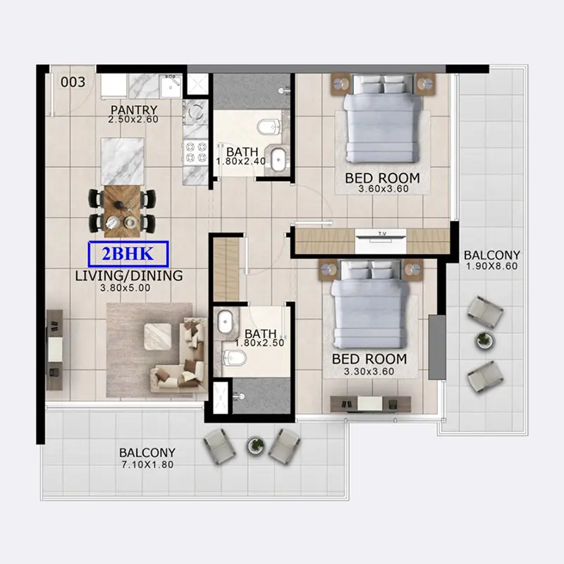 2 bedroom Apartments -  Arlington Park