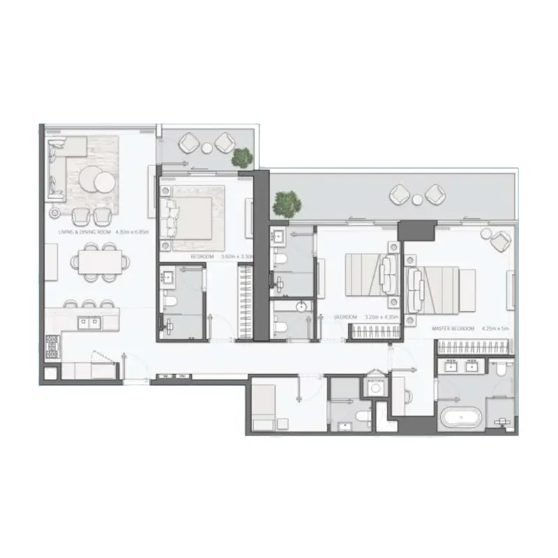 3 bedroom