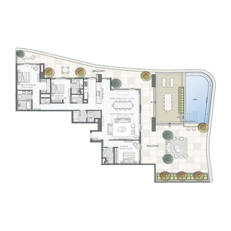 4 bedroom