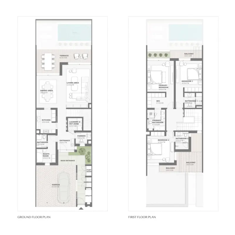 3 bedroom floor plan