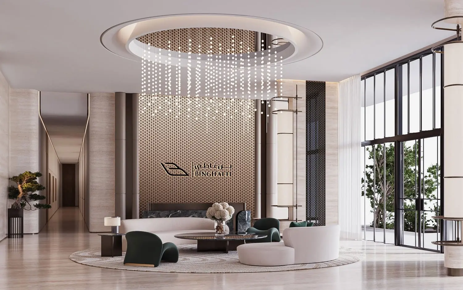 Aurora by Binghatti in Jumeirah Village Circle (JVC) by Binghatti - Lobby Image 1