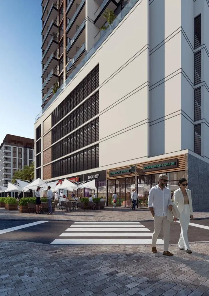 Pantheon Elysee Heights in Jumeirah Village Circle (JVC) by Pantheon - Exterior Image 3