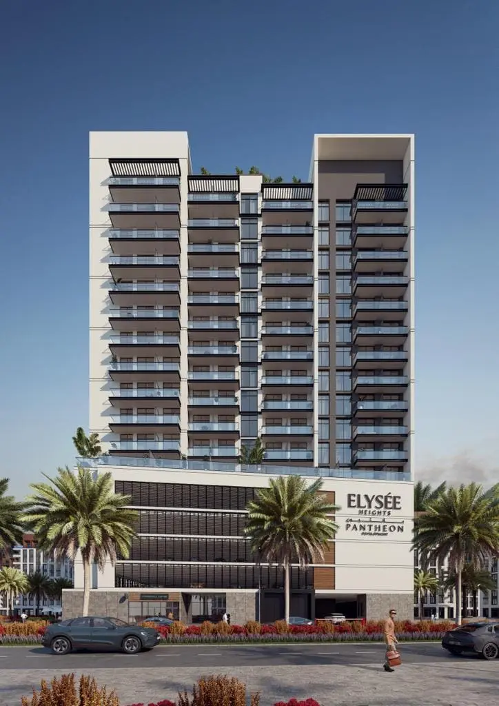 Pantheon Elysee Heights in Jumeirah Village Circle (JVC) by Pantheon - Exterior Image 5