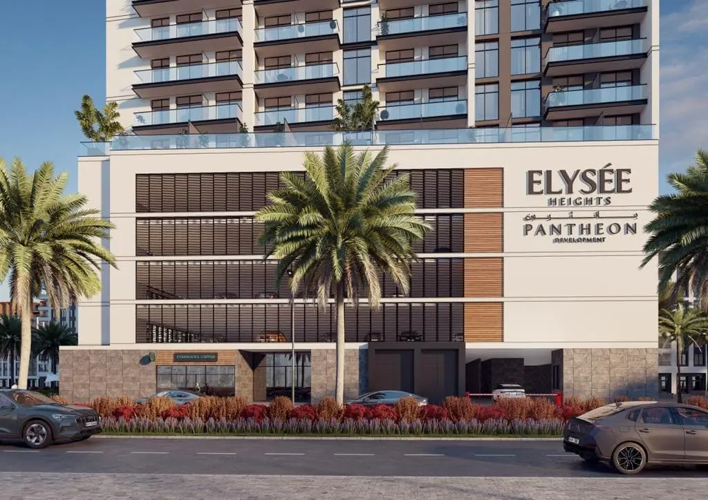 Pantheon Elysee Heights in Jumeirah Village Circle (JVC) by Pantheon - Exterior Image 6