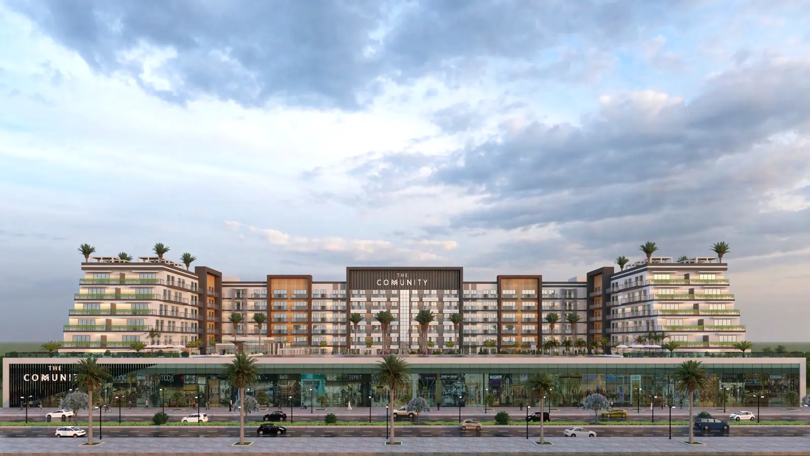 The Community Motor City in Motor City by AQUA Properties - Exterior Image 2