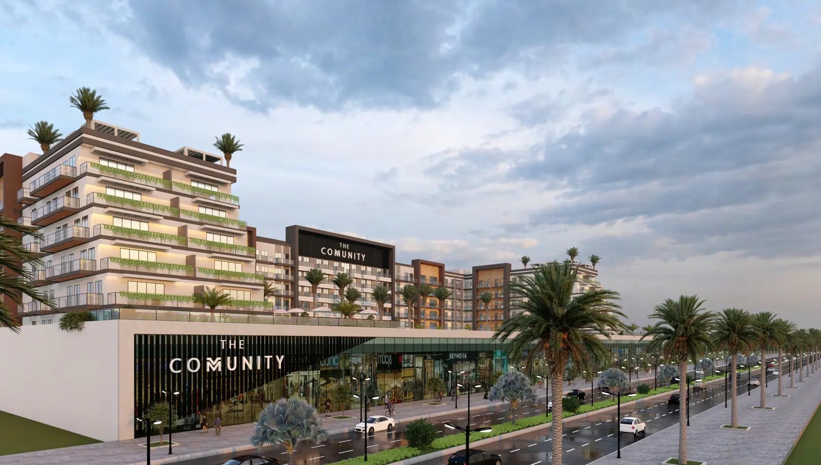 The Community Motor City in Motor City by AQUA Properties - Exterior Image 3