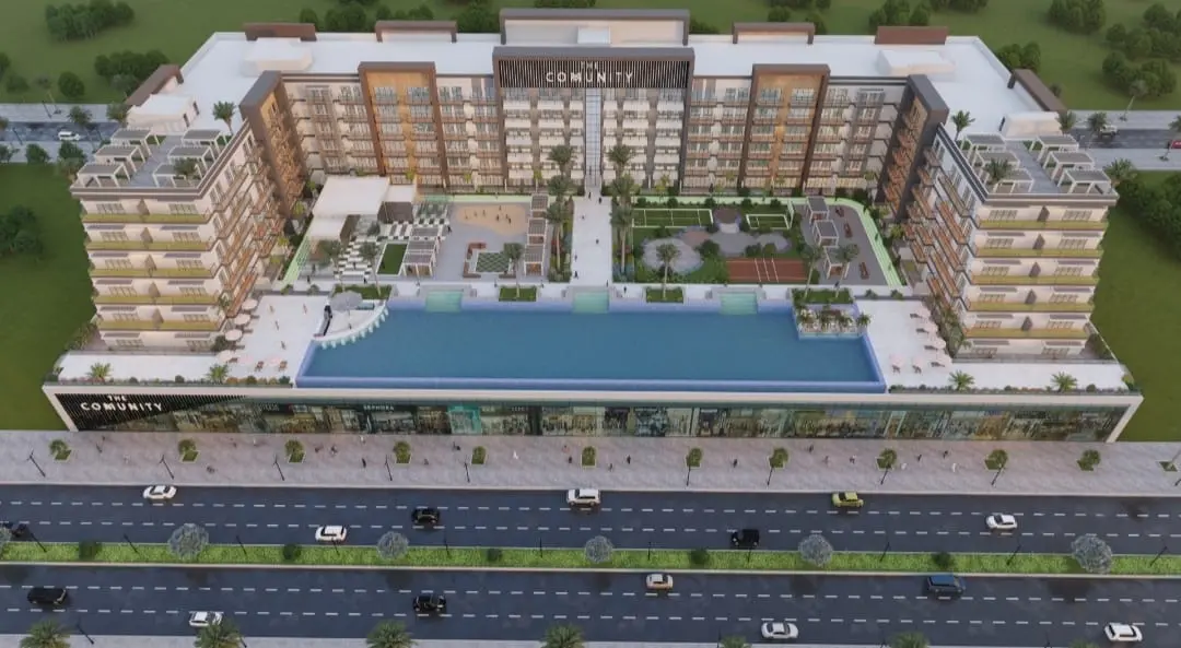 The Community Motor City in Motor City by AQUA Properties - Exterior Image 4