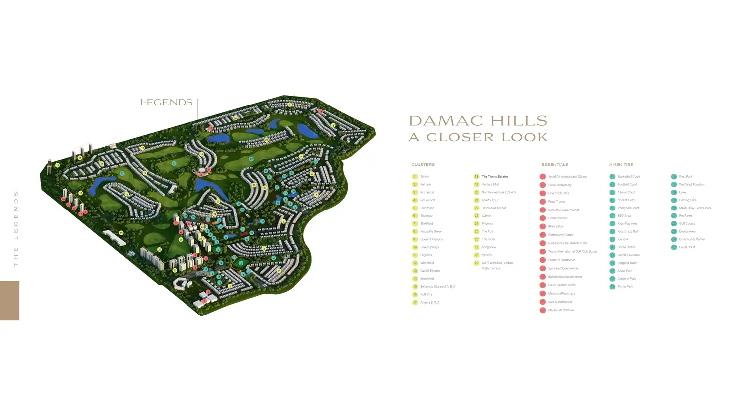 Damac Hills The Legends Master Plan