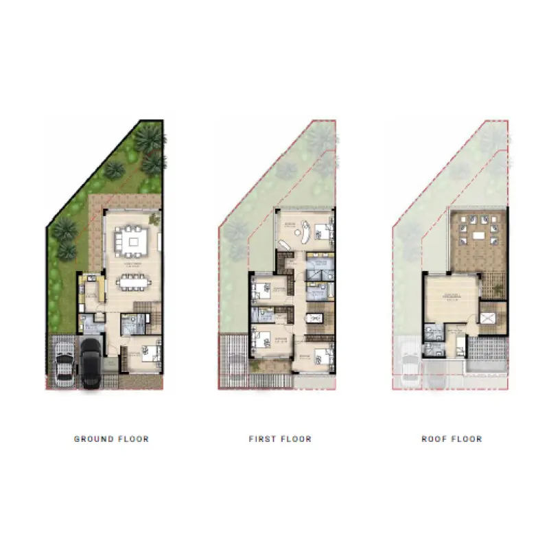 6 bedroom floor plan