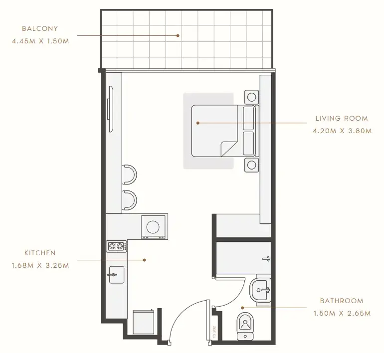 Studio apartments - Riviera Rêve