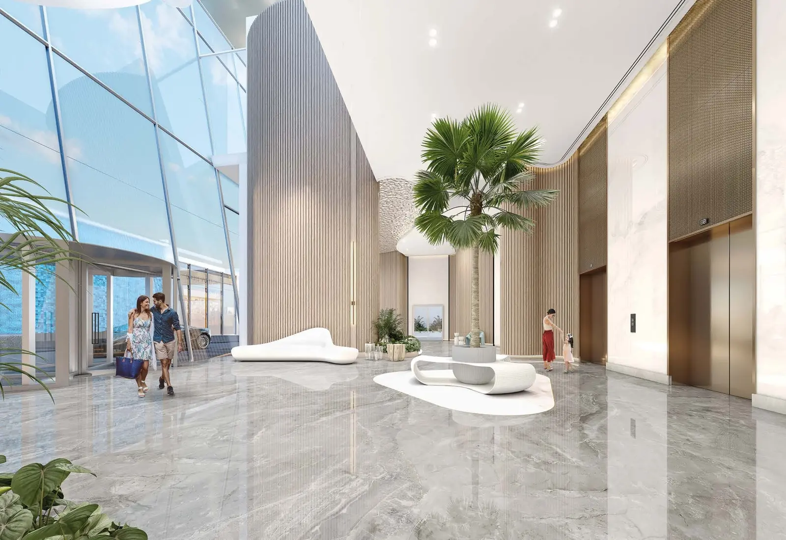 Riviera Rêve in Mohammed Bin Rashid City (MBR) by Azizi - Lobby Image 2