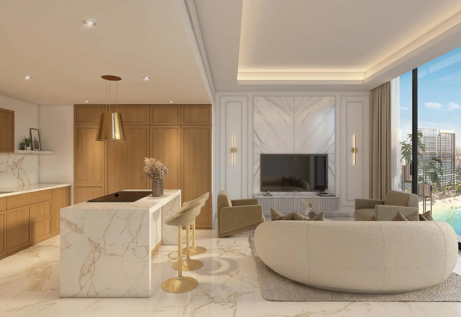 Riviera Rêve in Mohammed Bin Rashid City (MBR) by Azizi - Interior Image 8