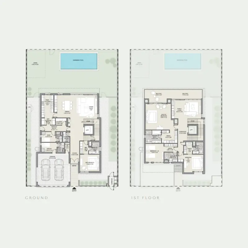 4 bedroom floor plan