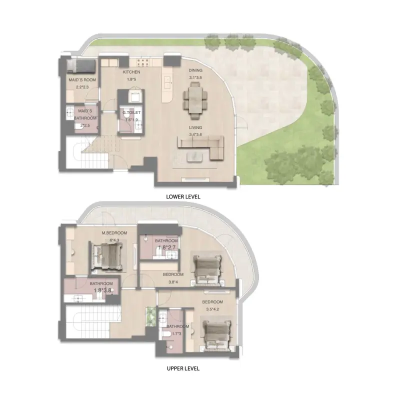 3 bedroom