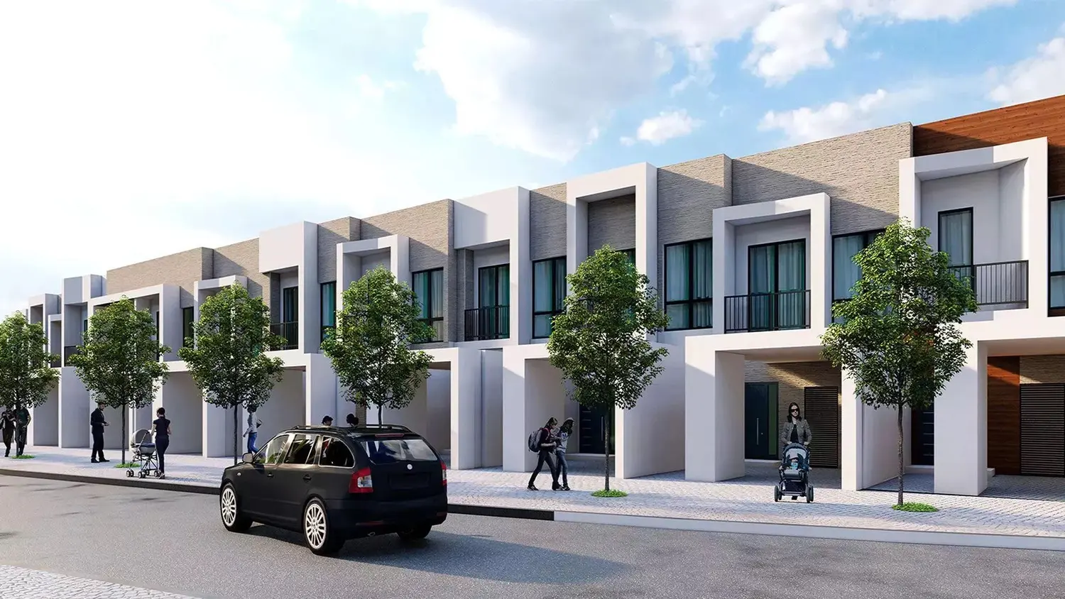 Granada Villas II in Mina Al Arab by RAK Properties - Exterior Image 4